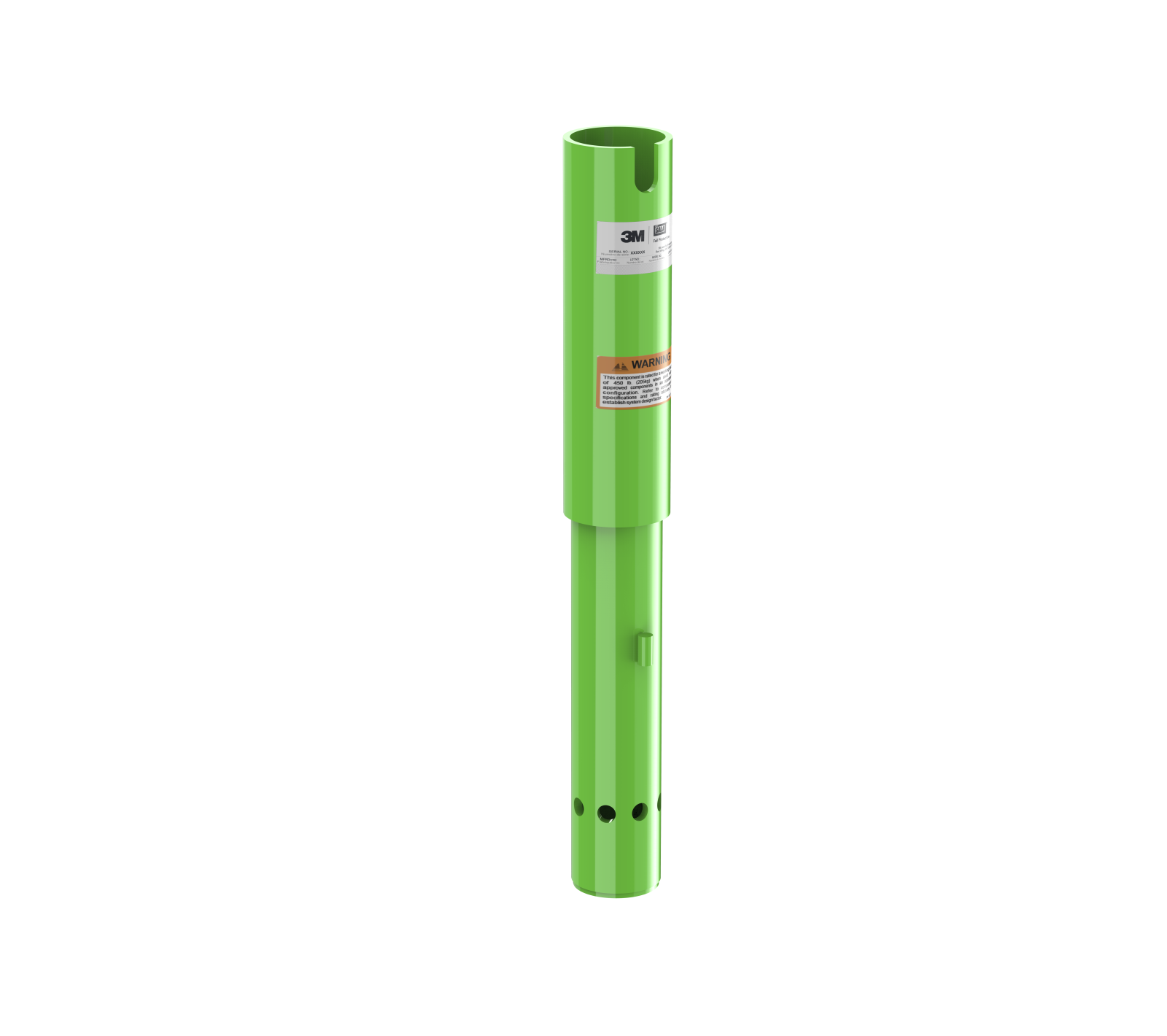 3M DBI-SALA Confined Space Lower Davit Mast Extension - 15 in Height - 8510100