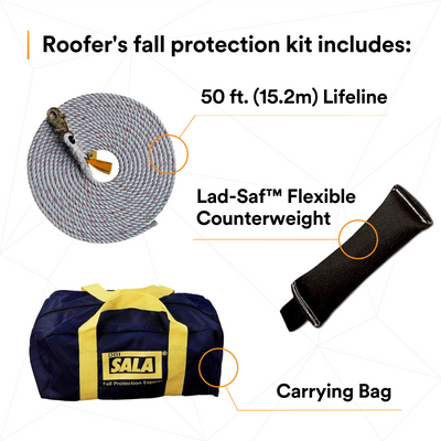 3M DBI-SALA Roofer's Fall Protection Kit - 2104168