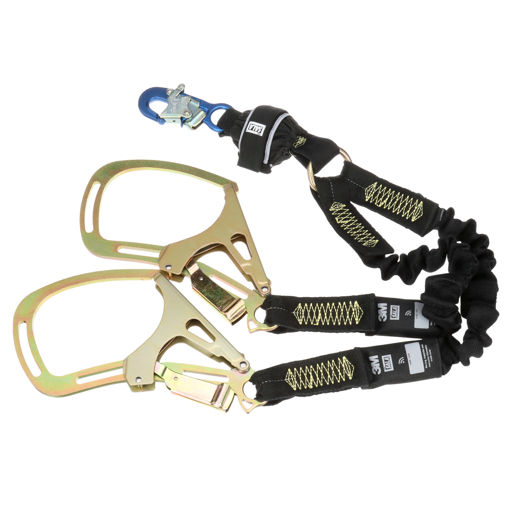 3M DBI-SALA EZ-Stop Arc Flash 100% Tie-Off Stretch Web Shock-Absorbing Lanyard - Kevlar Fiber - 6 ft - 1246526