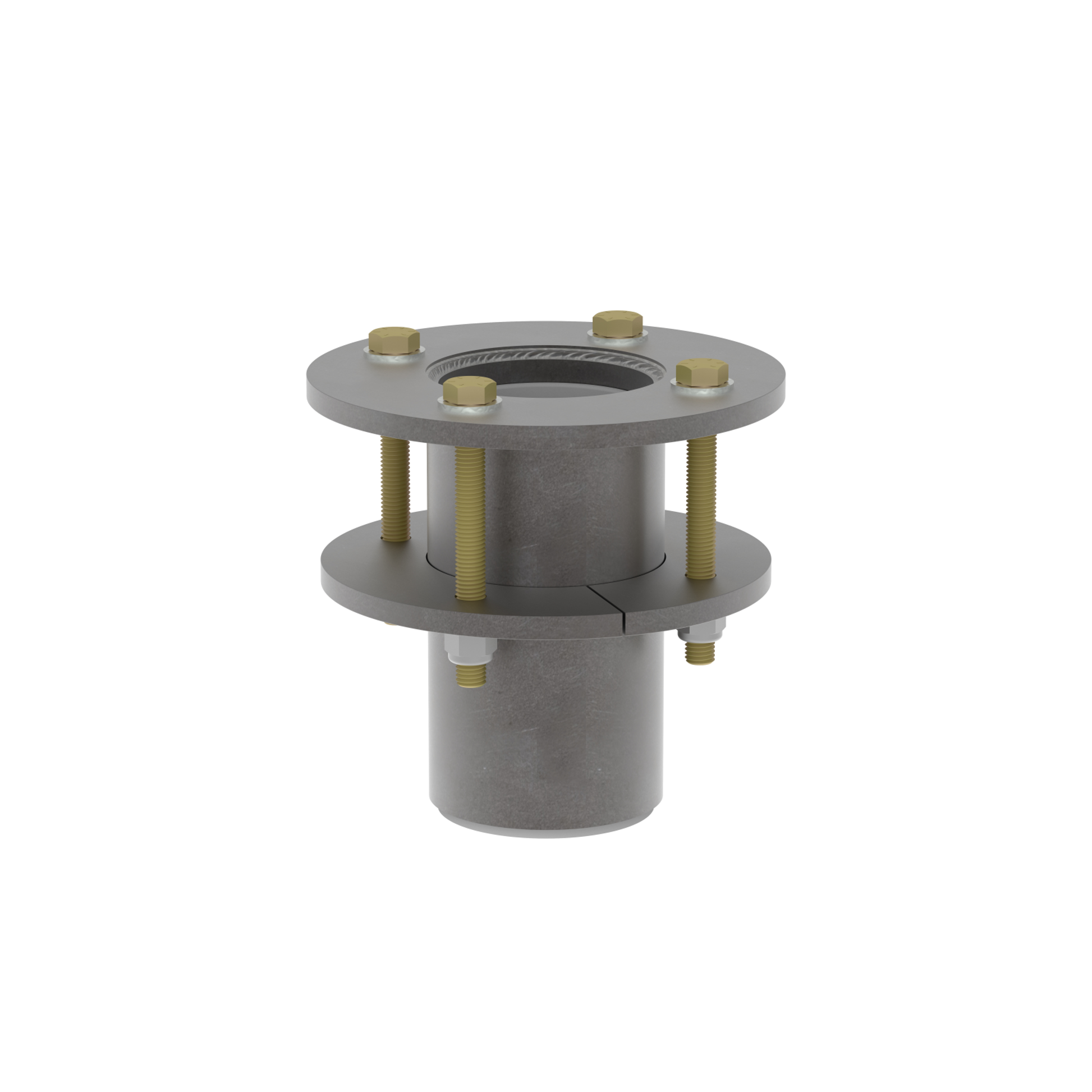 3M DBI-SALA Confined Space Deck Mount Base Stainless Steel - 8000100