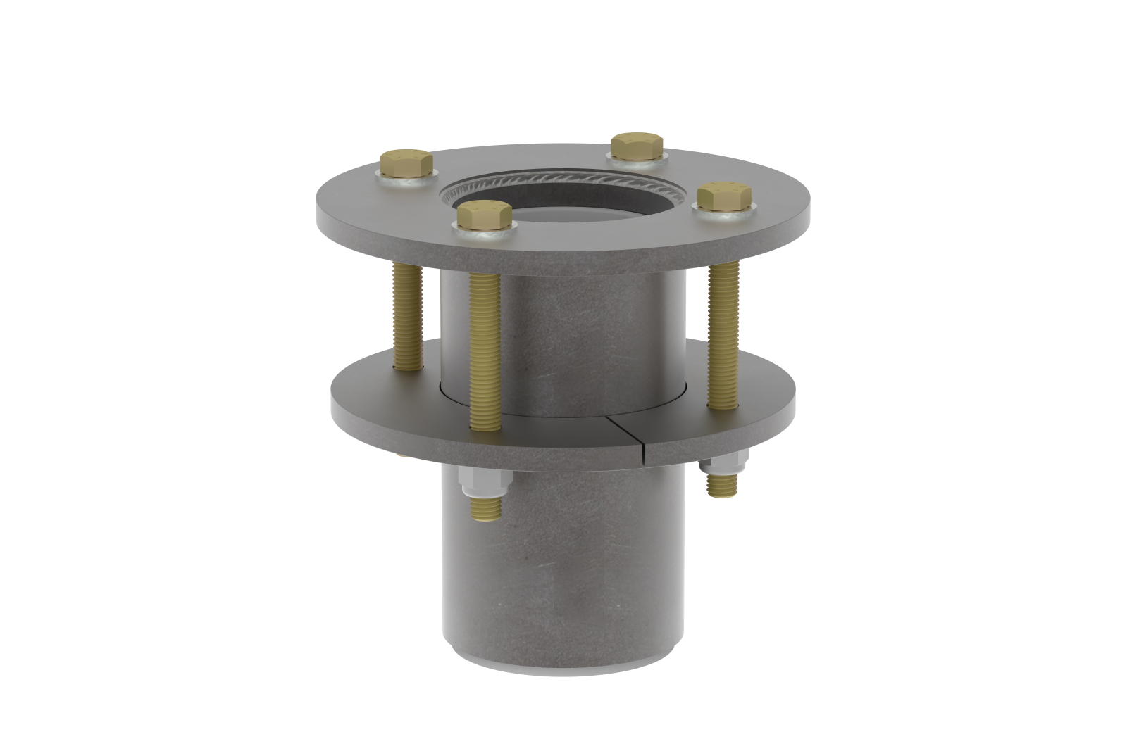 3M DBI-SALA Confined Space Deck Mount Base Stainless Steel - 8000100
