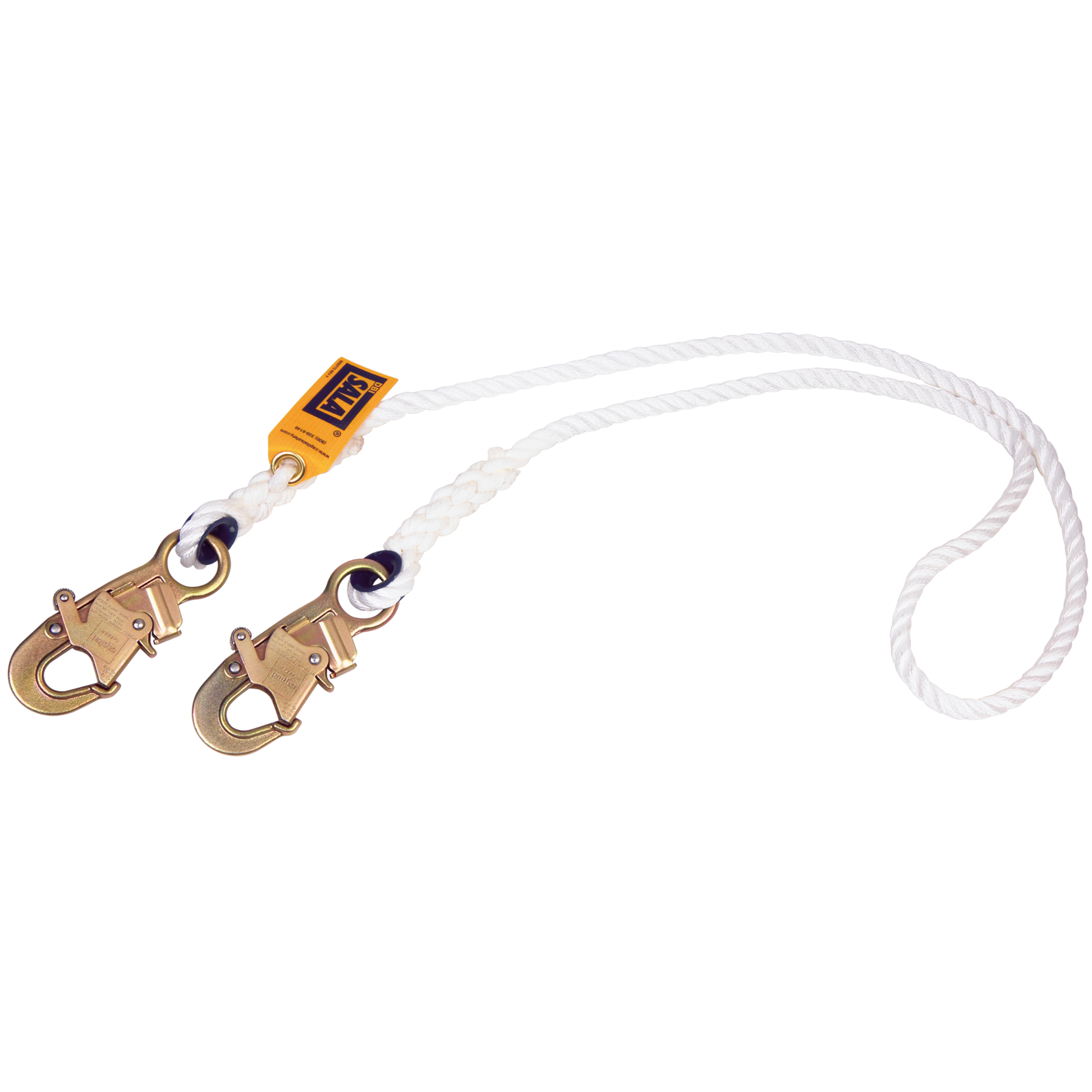 3M DBI-SALA Rope Positioning Lanyard - 1/2 in Nylon - 9 ft - 1232377