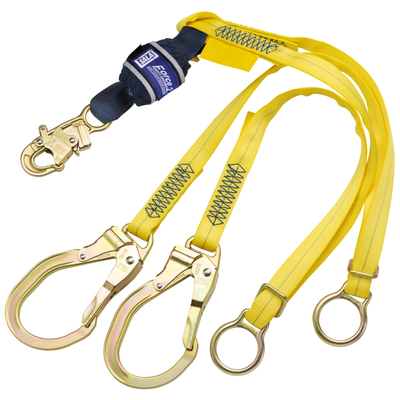 3M DBI-SALA EZ-Stop F2 Tie-Back 100% Tie-Off Web Shock-Absorbing Lanyard - 6 ft - 1246129