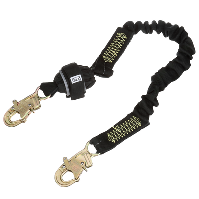 3M DBI-SALA EZ-Stop Arc Flash Stretch Web Shock-Absorbing Lanyard - Kevlar Fiber - 6 ft - 1246518