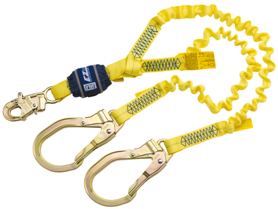 3M DBI-SALA EZ-Stop 100% Tie-Off Stretch Web Shock-Absorbing Lanyard - 6 ft - 1246245