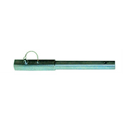 3M DBI-SALA Confined Space Integrated Vehicle Hitch Mount Sleeve Extension Tube - Zinc Plated Steel - 2 ft - 8514503