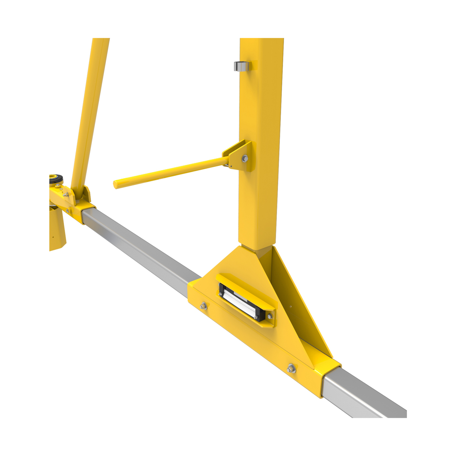 3M DBI-SALA Flexiguard A-Frame Rail Fixed Height Anchor System - 2 User - 20 ft High - 30 ft Wide - 8560033