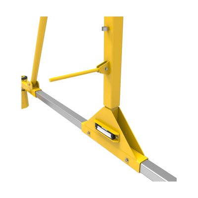 3M DBI-SALA Flexiguard A-Frame Rail Fixed Height Anchor System - 2 User - 20 ft High - 30 ft Wide - 8560033