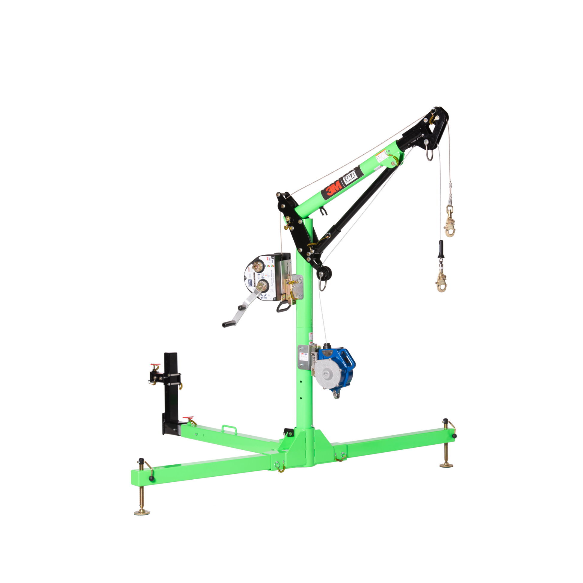 3M DBI-SALA Confined Space Vehicle Counterweighted Base - Green - 8000103