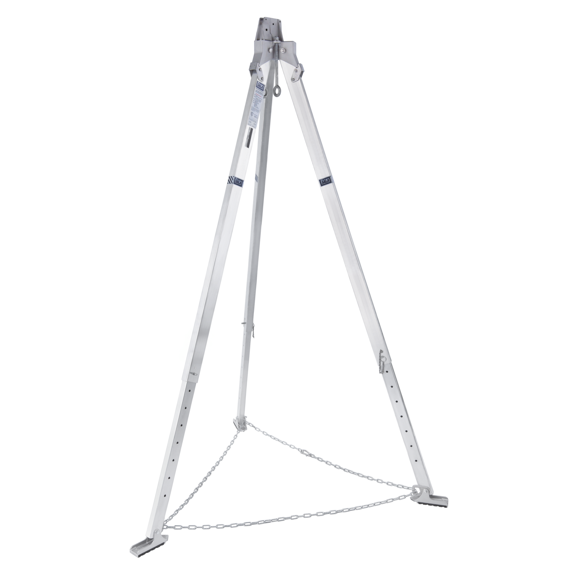3M Protecta Confined Space Aluminum Tripod with 3-Way SRL - 5-7 ft High - 50 ft Stainless Steel Cable - 8308061