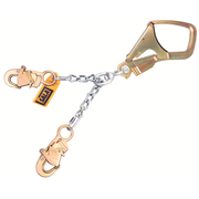 3M DBI-SALA Swiveling Chain Rebar/Positioning Lanyard with Energy Absorber - 1.9 ft - 5920200