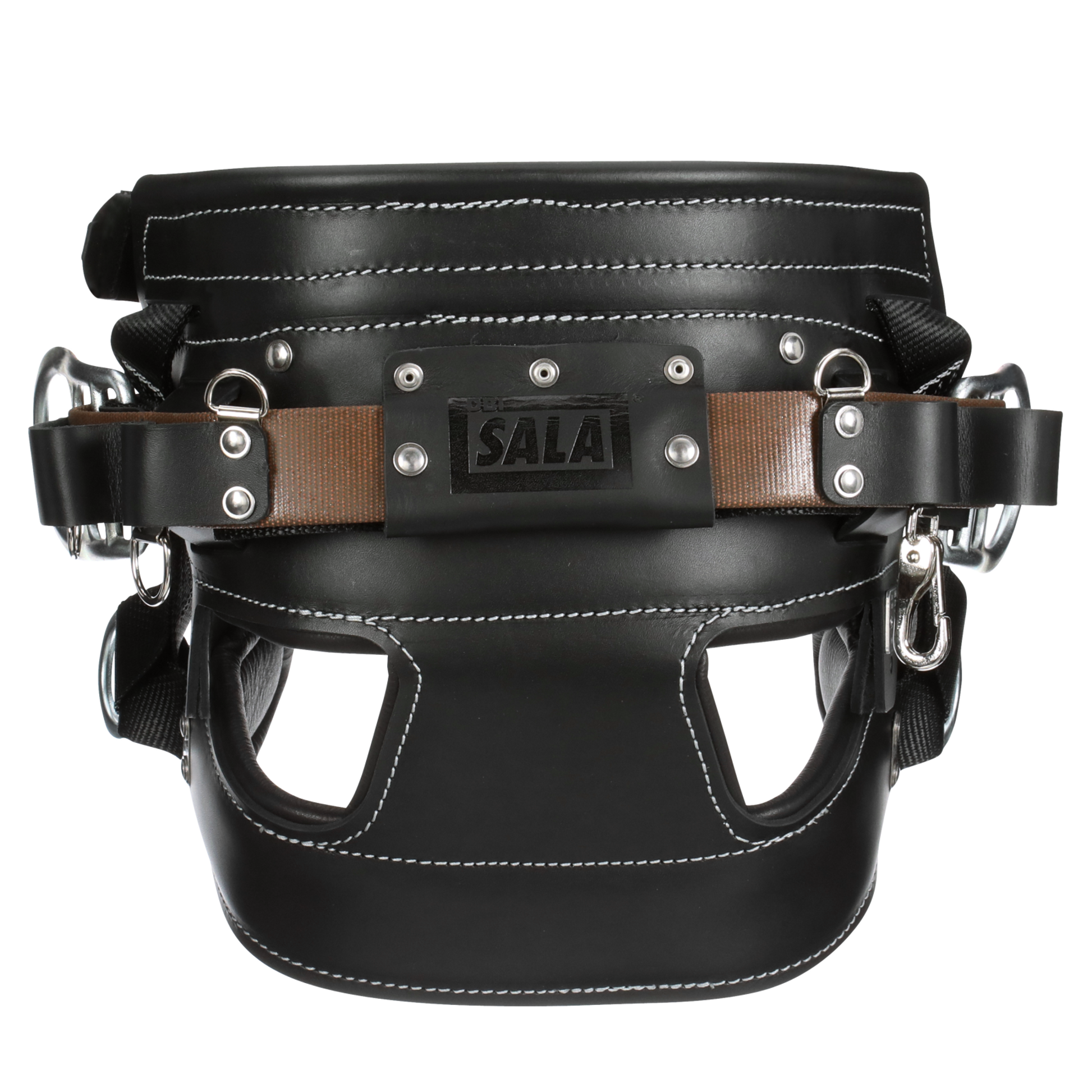 3M DBI-SALA 4D Lineman Tongue Buckle Positioning/Fall Restrict Belt - Leather - Seat - Black - D36 - 1000894