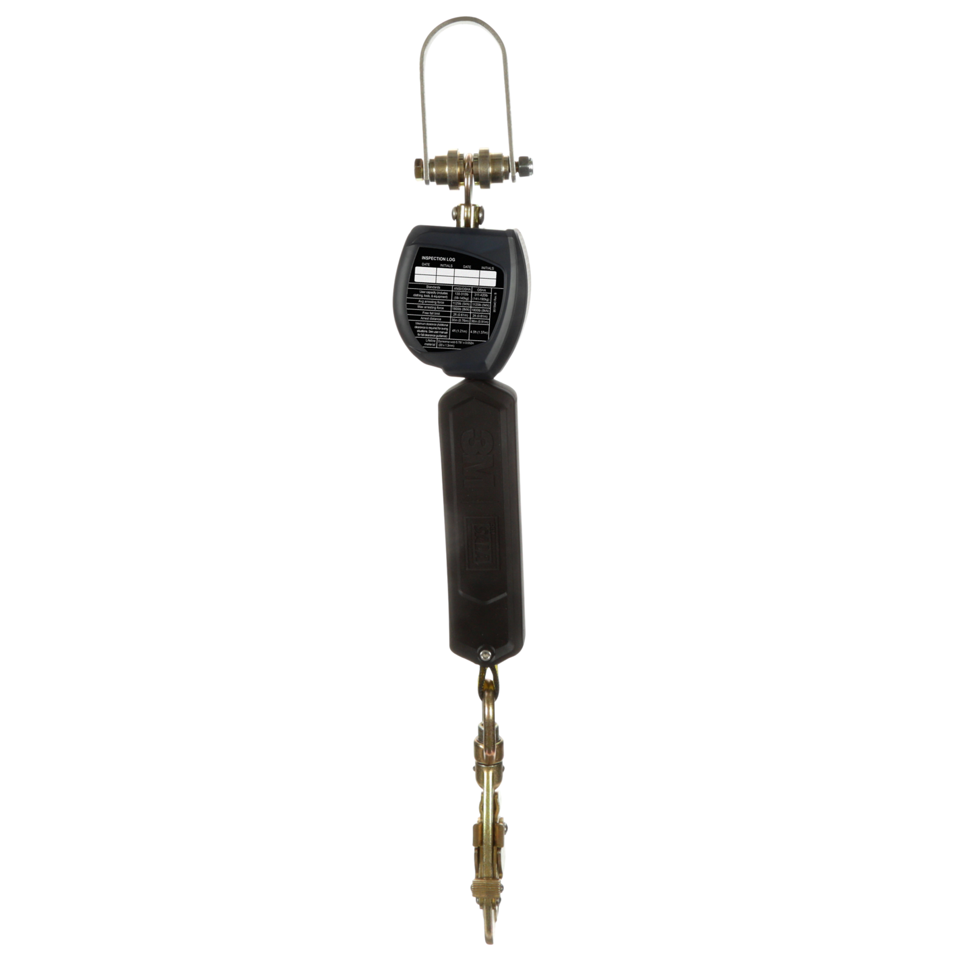 3M DBI-SALA Nano-Lok Order Picker Self Retracting Lifeline - Web Steel Swivel Snap Hook - 6 ft. - Class 1 - ANSI - 3100530