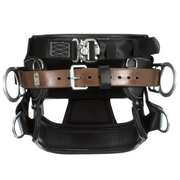 3M DBI-SALA 4D Lineman Tongue Buckle Positioning/Fall Restrict Belt - Leather - Seat - Black - D30 - 1000888