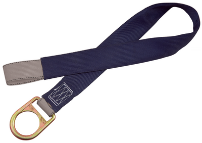 3M DBI-SALA Pass-Thru Web Concrete Strap Anchor with D-ring - Polyester - 5 ft - 2100054