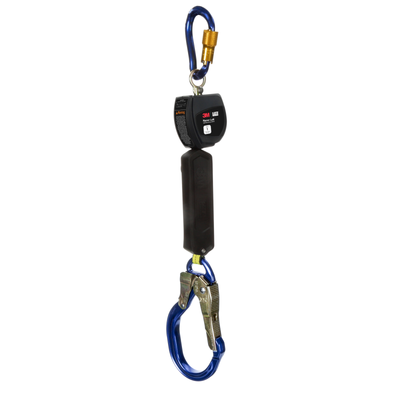 3M DBI-SALA Nano-Lok Personal Self-Retracting Lifeline with Anchor Hook - Web Aluminum Rebar Hook - 6 ft. - Class 1 - ANSI - 3100539