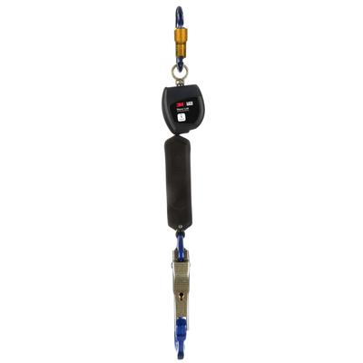3M DBI-SALA Nano-Lok Personal Self-Retracting Lifeline with Anchor Hook - Web Aluminum Rebar Hook - 6 ft. - Class 1 - ANSI - 3100539