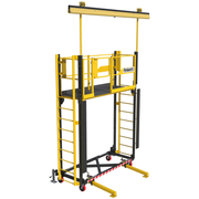 3M DBI-SALA Flexiguard Supported Ladder Rail Fixed Height Access Anchor System - 2 User - 9 ft High - 3 ft Wide - 8530397