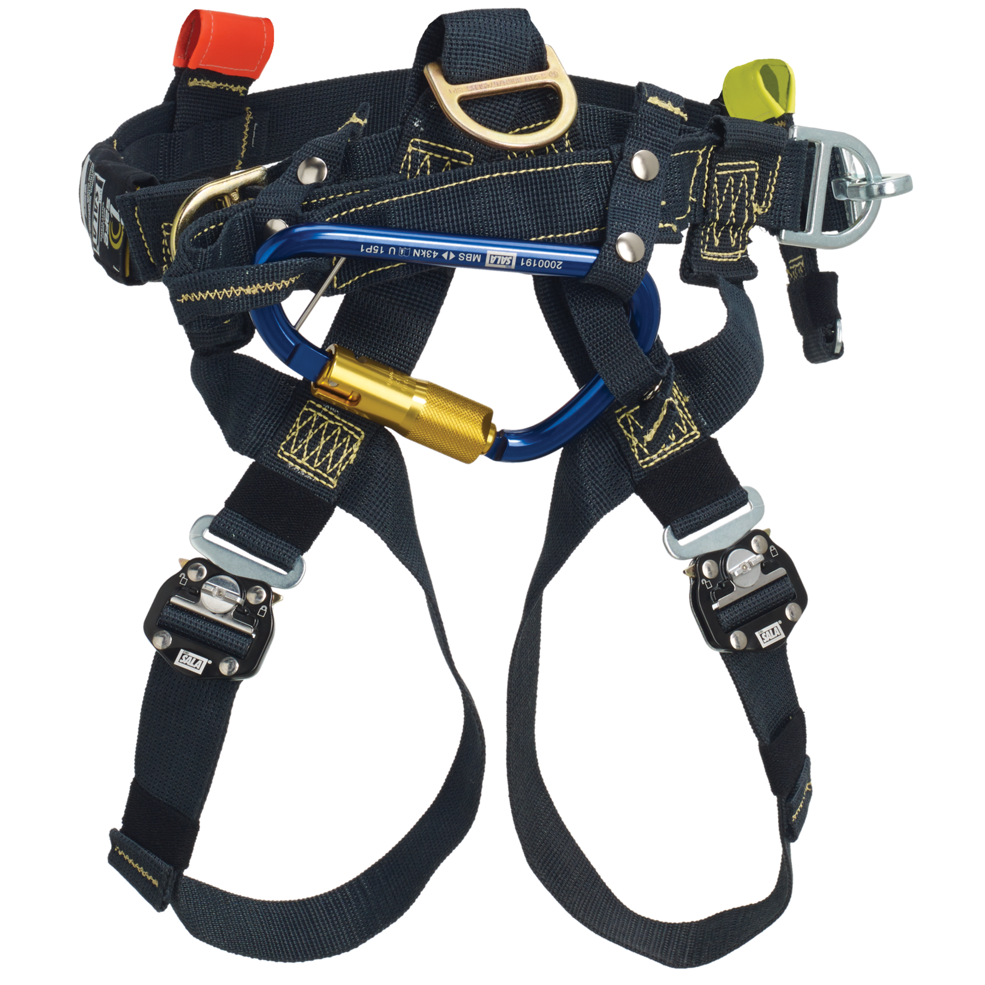3M DBI-SALA ExoFit NEX Comfort Fire and Rescue Convertible Safety Harness Seat - Kevlar Fiber Web - Medium - 1114004