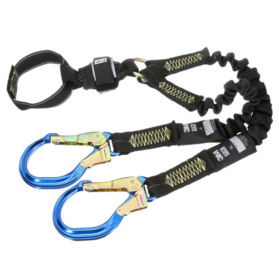 3M DBI-SALA EZ-Stop Arc Flash 100% Tie-Off Stretch Web Shock-Absorbing Lanyard - Kevlar Fiber - 6 ft - 1246530