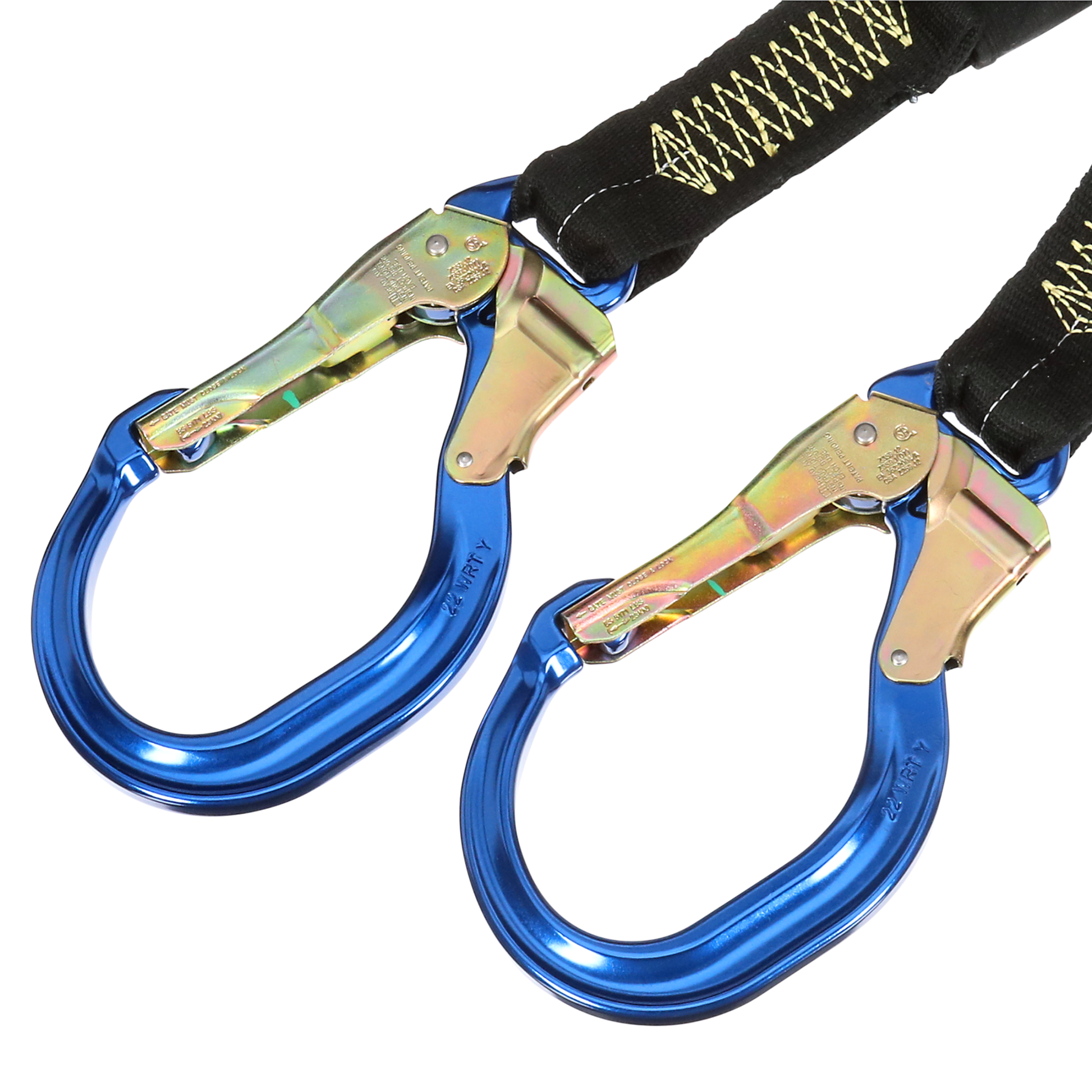 3M DBI-SALA EZ-Stop Arc Flash 100% Tie-Off Stretch Web Shock-Absorbing Lanyard - Kevlar Fiber - 6 ft - 1246530