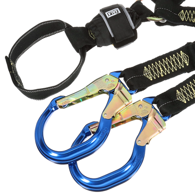 3M DBI-SALA EZ-Stop Arc Flash 100% Tie-Off Stretch Web Shock-Absorbing Lanyard - Kevlar Fiber - 6 ft - 1246530