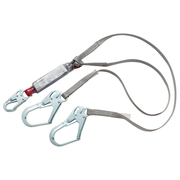 3M Protecta 100% Tie-Off Web Shock-Absorbing Lanyard - 420 lb - 6 ft - 1342011