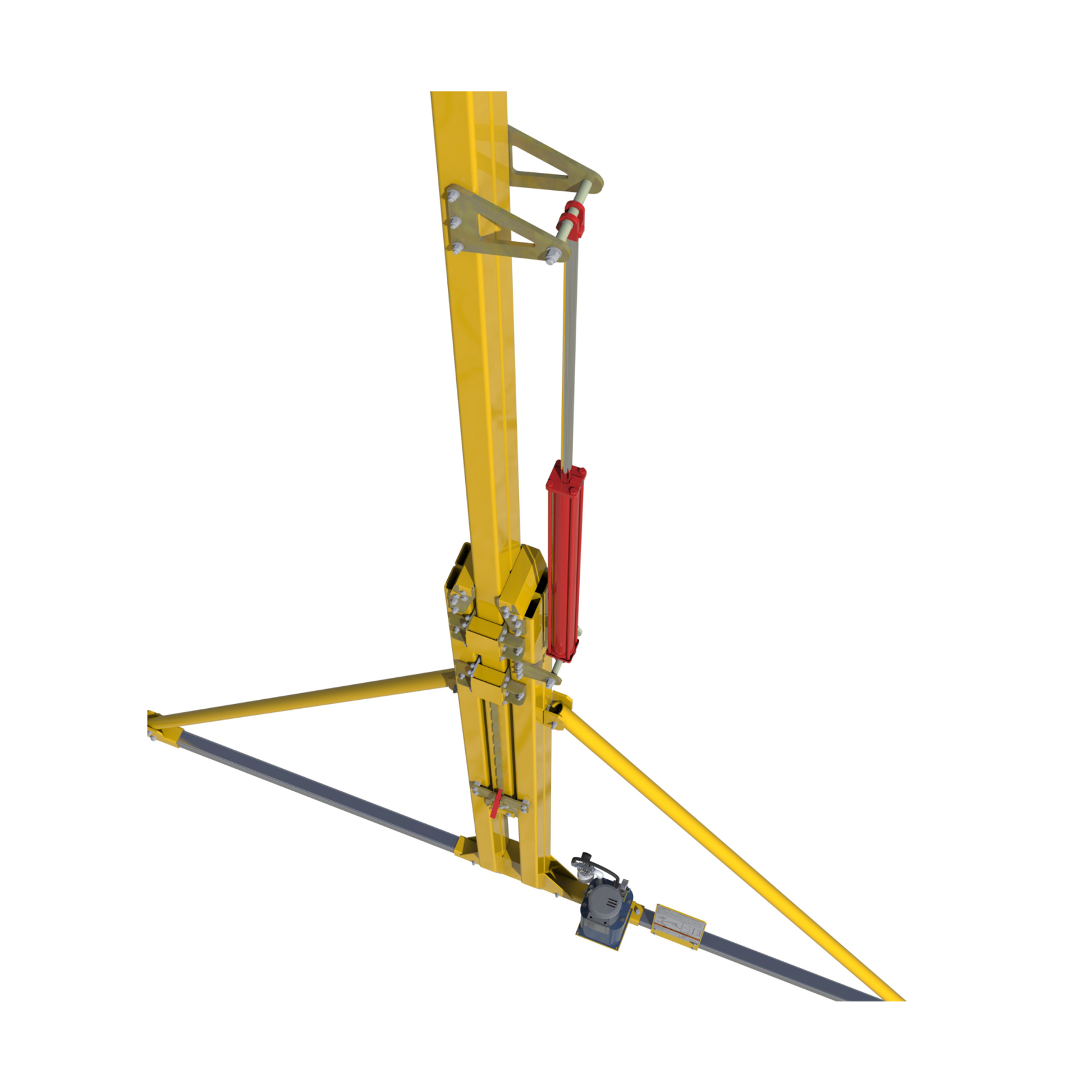3M DBI-SALA Flexiguard Box-Frame Rail Adjustable Height Anchor System - 2 User - 12 - 18 ft High - 12 ft Wide - 8530288