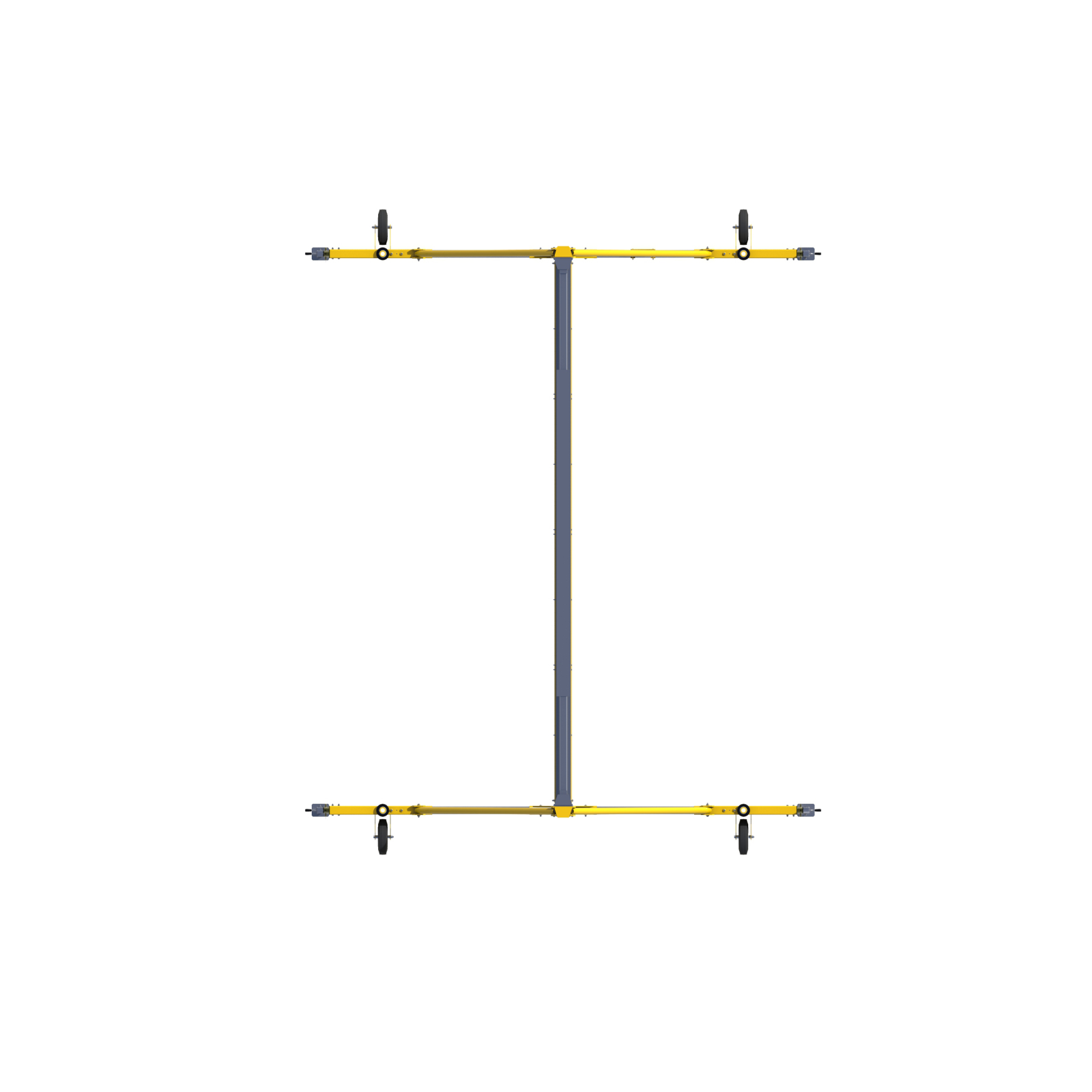 3M DBI-SALA Flexiguard A-Frame Rail Fixed Height Anchor System - 2 User - 30 ft High - 30 ft Wide - 8560021