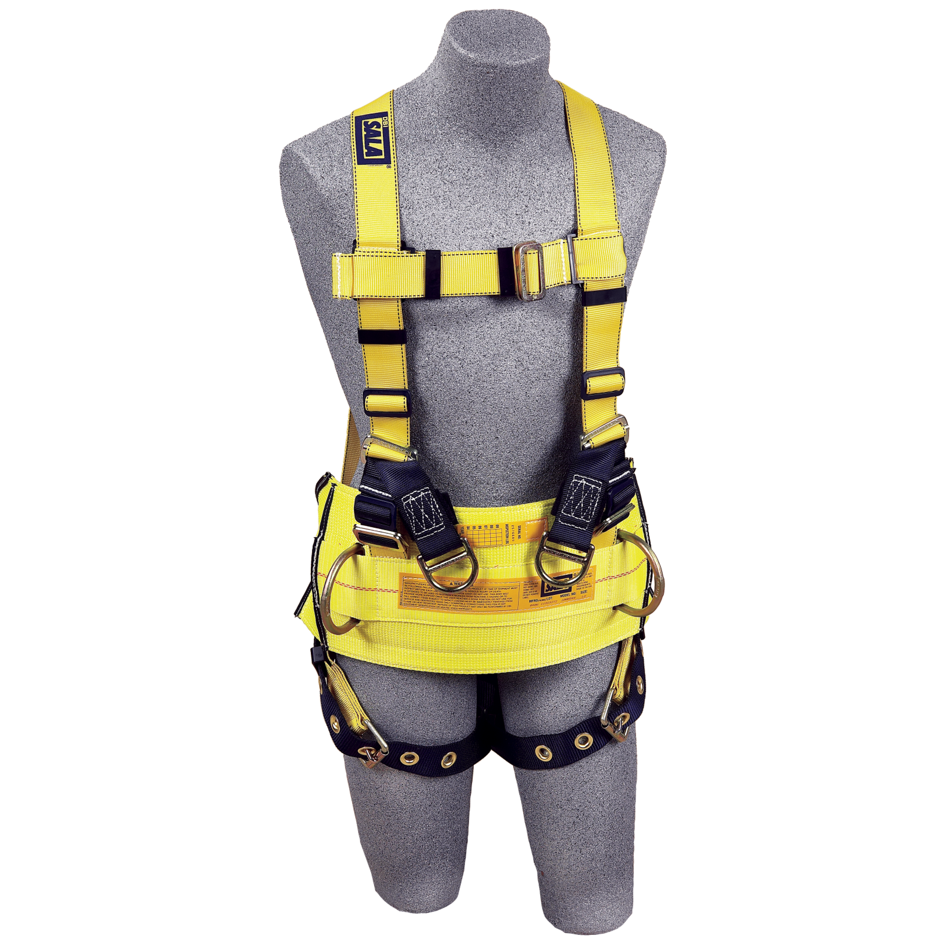 3M DBI-SALA Delta Derrick Positioning/Suspension Safety Harness with Tongue Buckle Derrick Belt - Medium - 1102352