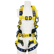 3M DBI-SALA Delta Vest Tower Climbing/Positioning Safety Harness with Back D-ring Extension - N Blue - X-Large - 1100392