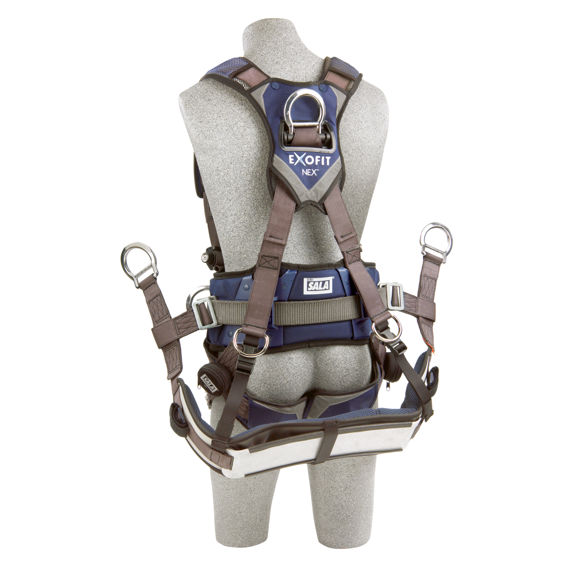 3M DBI-SALA ExoFit NEX Comfort Tower Climbing/Positioning/Suspension Safety Harness - X-Small - 1113356