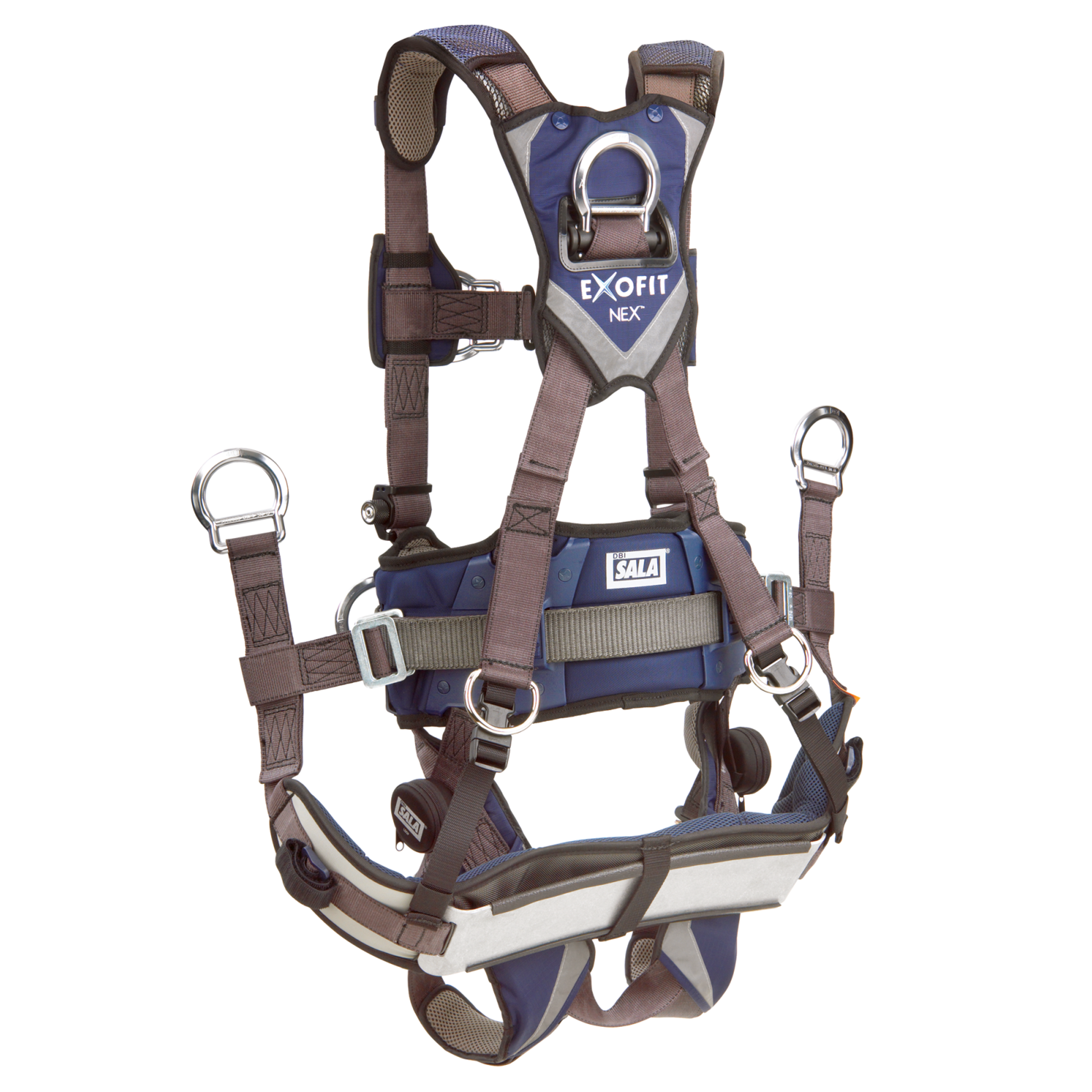 3M DBI-SALA ExoFit NEX Comfort Tower Climbing/Positioning/Suspension Safety Harness - X-Small - 1113356