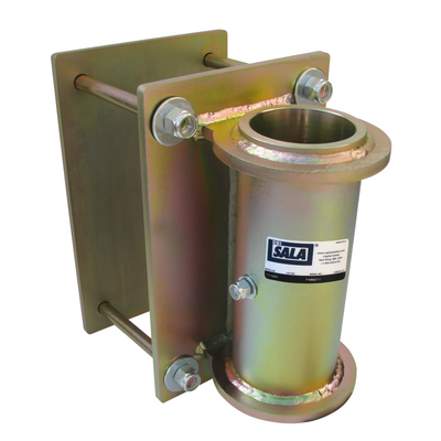 3M DBI-SALA Temporary Fasten-In-Place Horizontal Lifeline Clamp-On Vertical Base For Concrete/Steel - 8530373