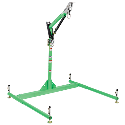3M DBI-SALA Confined Space Portable Freestanding Expandable 3-Piece Davit Mast Base - 70 - 97 in Width - 8518008