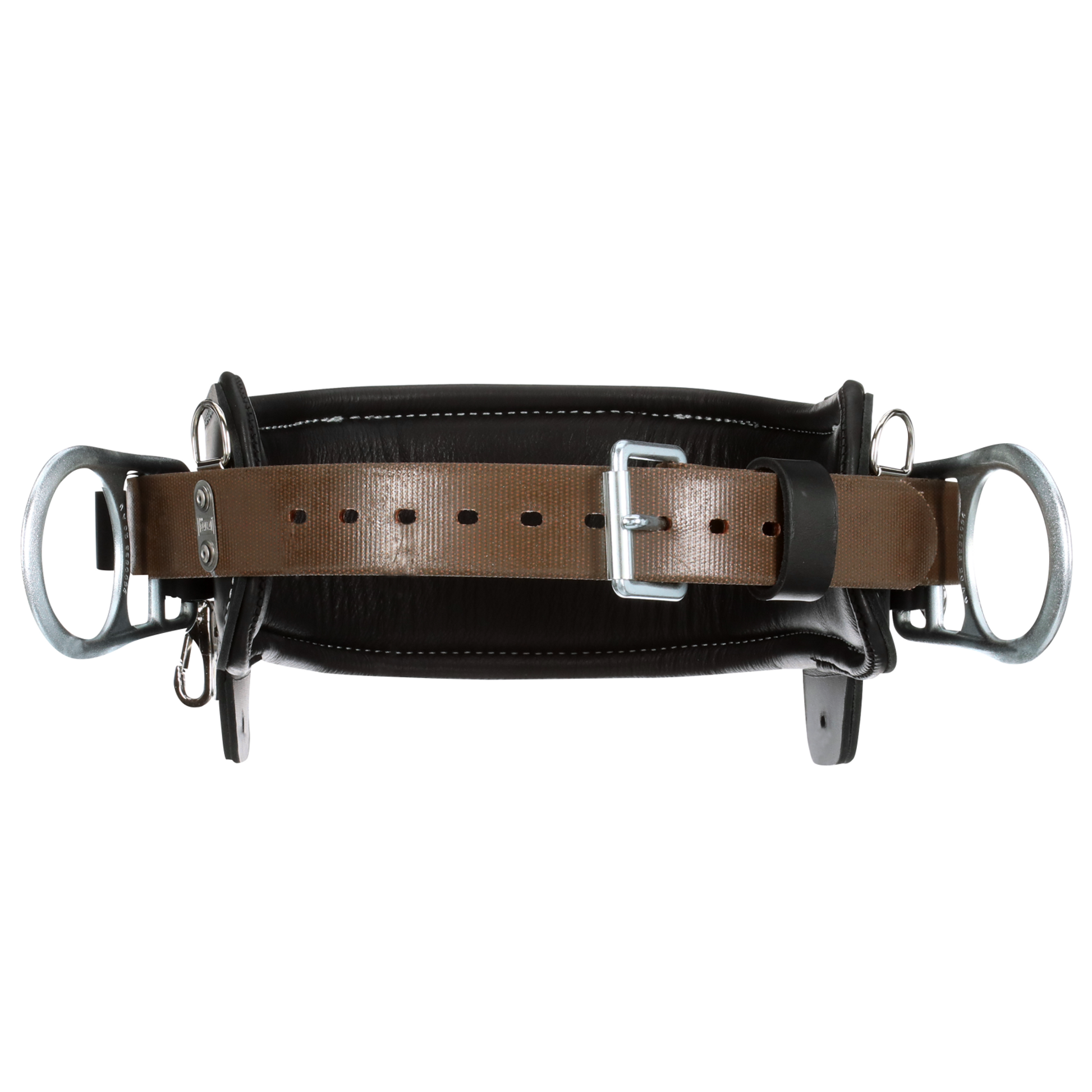 3M DBI-SALA 2D Lineman Tongue Buckle Positioning Belt - Leather - Black - D30 - 1003252