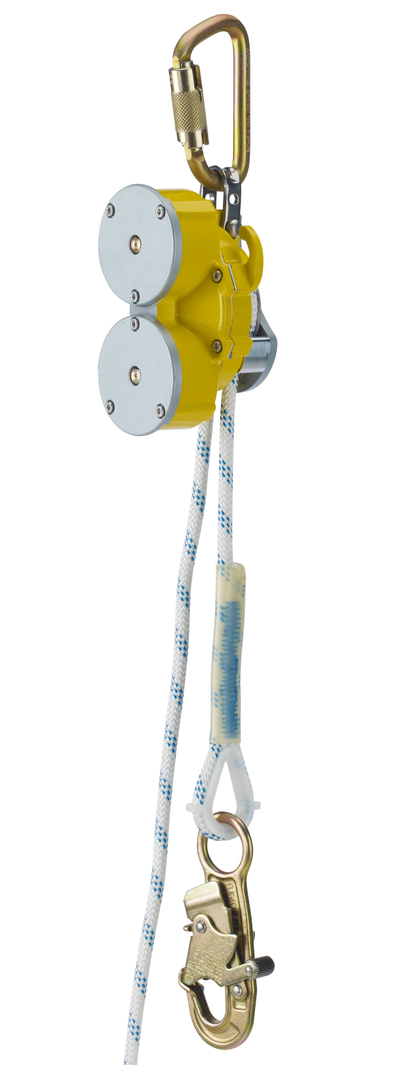 3M DBI-SALA Rollgliss R550 Rescue and Descent Device Kit - 3/8 in Nylon Kernmantle Rope - 50 ft - 3325050