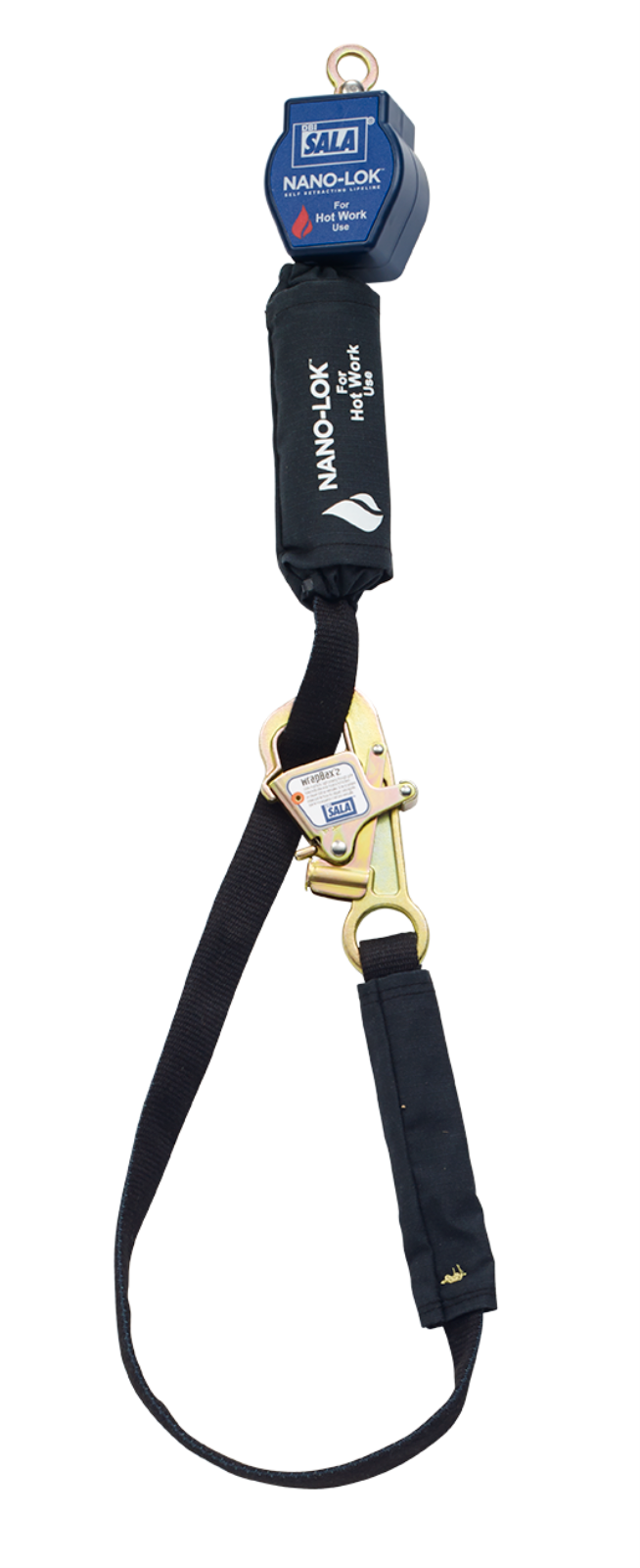 3M DBI-SALA Nano-Lok Hot Work Tie-Back Self-Retracting Lifeline - Kevlar Fiber Web - 9 ft - 3101324
