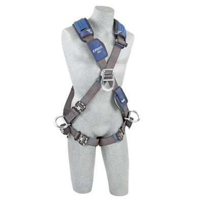 3M DBI-SALA ExoFit NEX Comfort Cross-Over Climbing/Positioning Safety Harness - 2X - 1113118