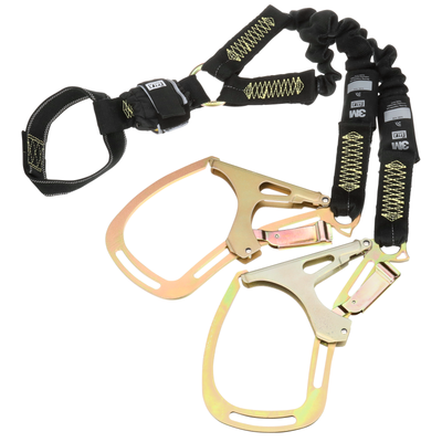 3M DBI-SALA EZ-Stop Arc Flash 100% Tie-Off Web Loop Stretch Web Shock-Absorbing Lanyard - Kevlar Fiber - 6 ft - 1246529