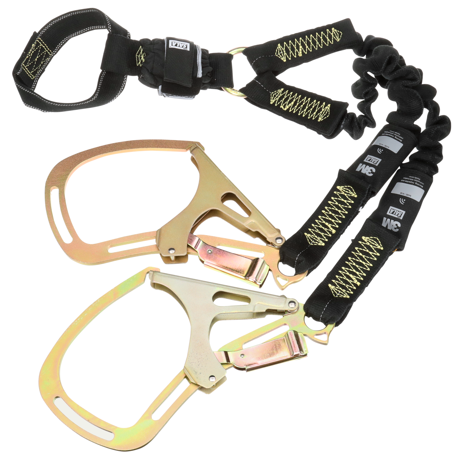 3M DBI-SALA EZ-Stop Arc Flash 100% Tie-Off Web Loop Stretch Web Shock-Absorbing Lanyard - Kevlar Fiber - 6 ft - 1246529