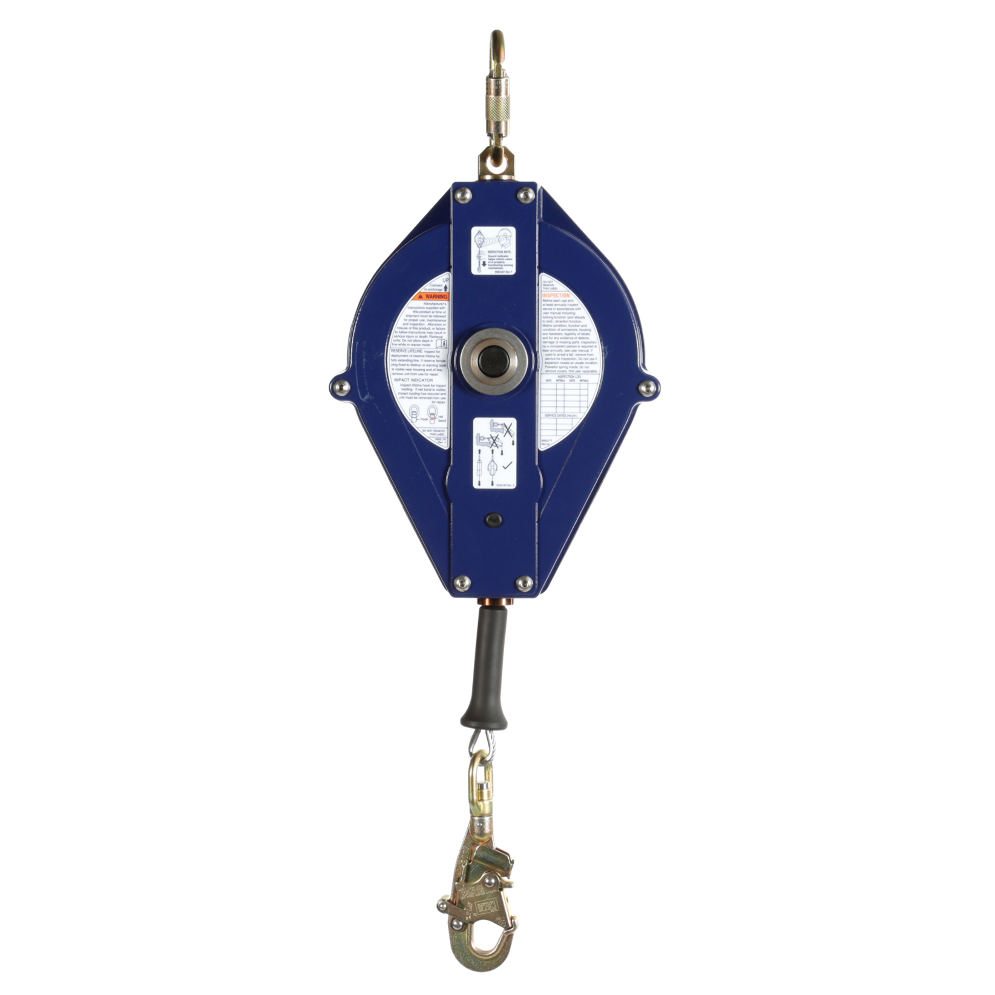 3M DBI-SALA Ultra-Lok Self-Retracting Lifeline - Aluminum Housing - Stainless Steel Cable - 85 ft - 3503884