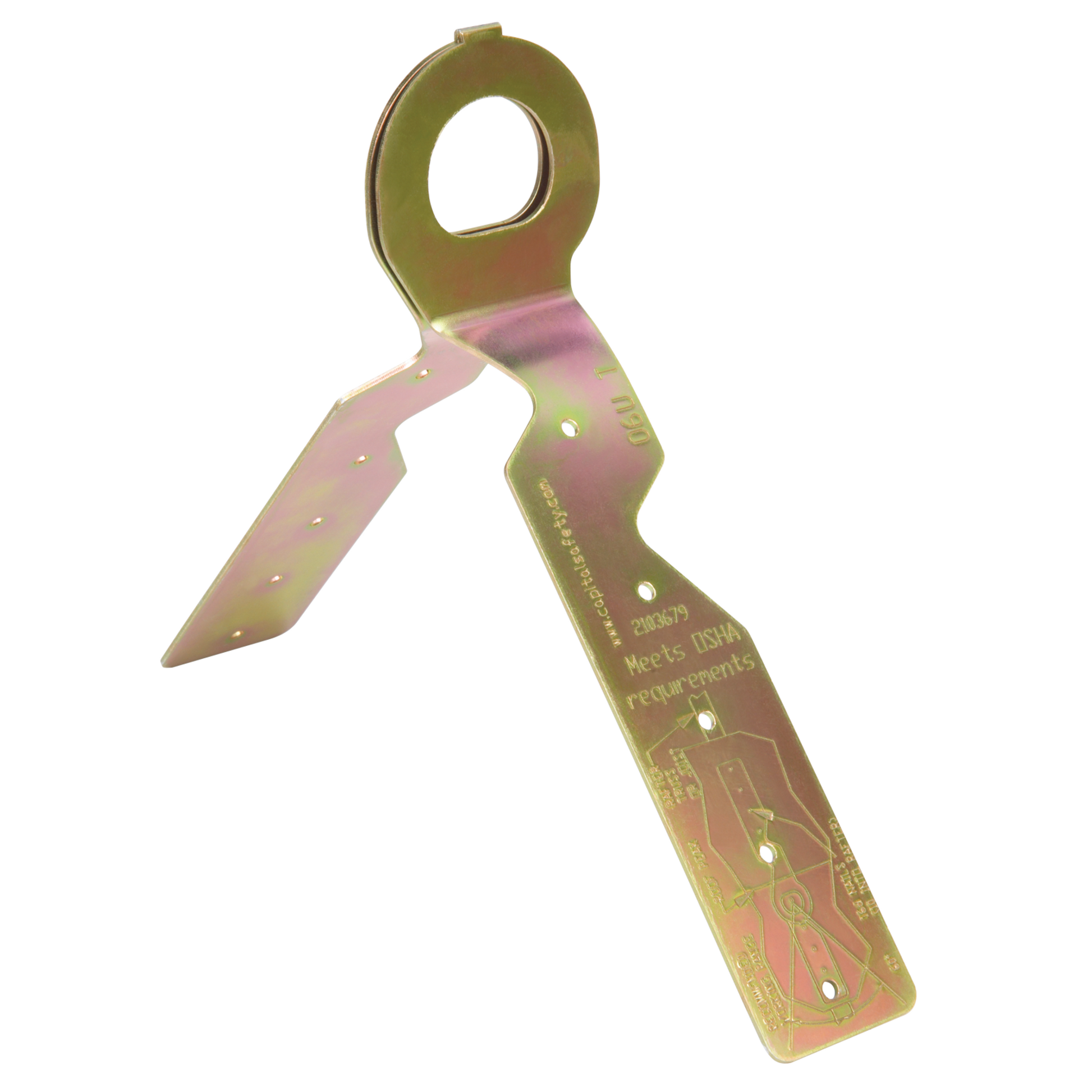 3M PROTECTA PRO Knock-Down Disposable Roof Anchor - 12/Pack - 2103680