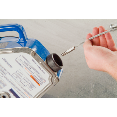 3M DBI-SALA Sealed-Blok Self-Retracting Lifeline Cable Assembly - Stainless Steel - 130 ft - 3900112