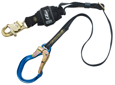 3M DBI-SALA EZ-Stop F2 Arc Flash Adjustable Web Shock-Absorbing Lanyard - Kevlar Fiber - 6 ft - 1246318