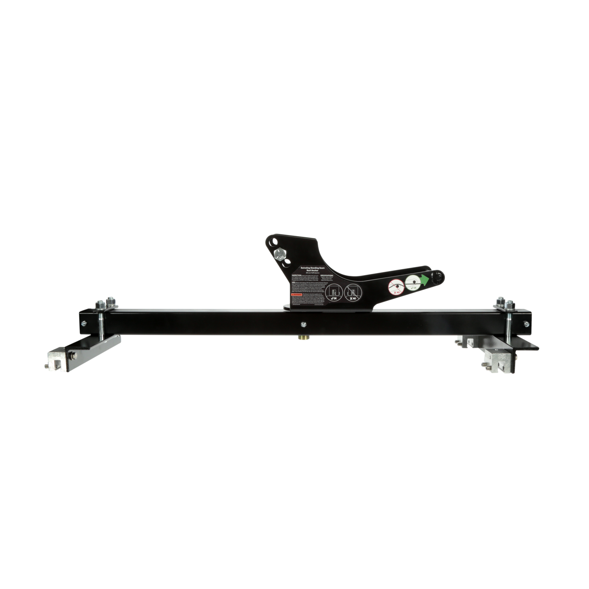3M Protecta Reusable Roof Anchor For Standing Seam - Fits 12 in - 24 in - 30 in - 32 in - 36 in Spacing - 2190072