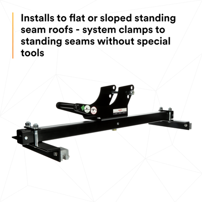 3M Protecta Reusable Roof Anchor For Standing Seam - Fits 12 in - 24 in - 30 in - 32 in - 36 in Spacing - 2190072