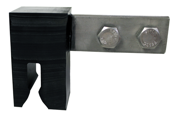 3M DBI-SALA Lad-Saf Cable Vertical Safety System Cable Guide For Steel Pole/Angle Leg Tower - Stainless Steel - 6100523