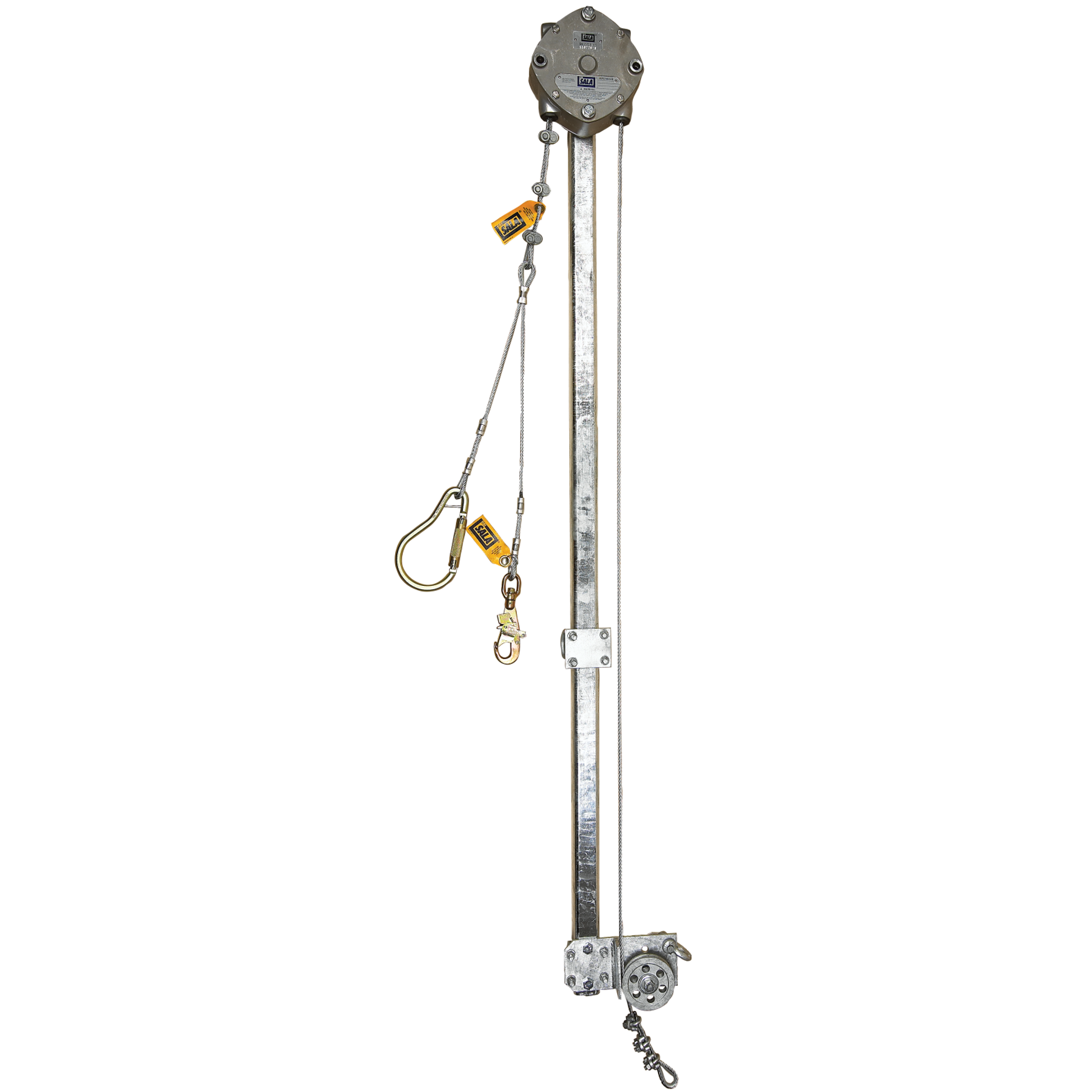 3M DBI-SALA SSB Cable Climb Assist System Lifeline Assembly - 1/4 in Galvanized Steel 7 x 19 - 100 ft - 3512100