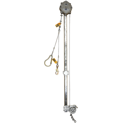 3M DBI-SALA SSB Cable Climb Assist System Lifeline Assembly - 1/4 in Galvanized Steel 7 x 19 - 100 ft - 3512100